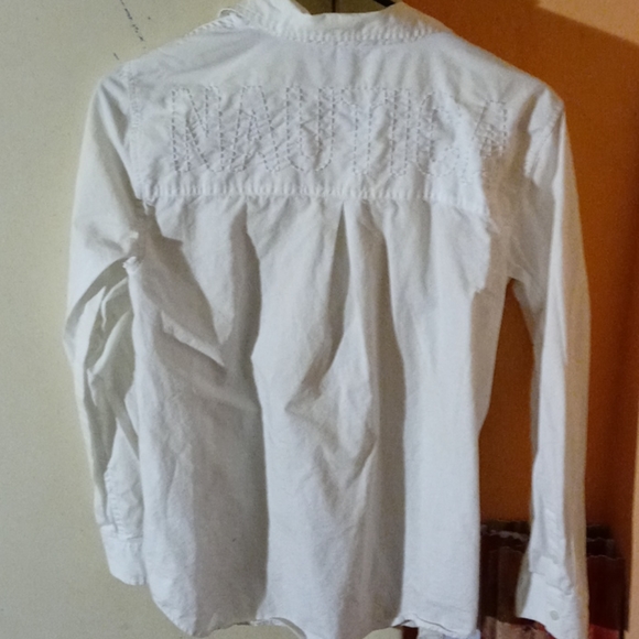 Nautica new worn once womens button up shirt - Picture 4 of 5